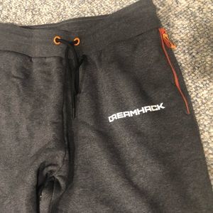 Dreamhack grey & orange sweats mens medium